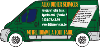 Camionette DIdier Services